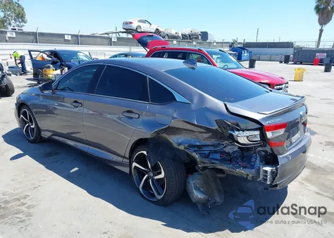 2018 Honda Accord Sport from USA, damaged, VIN 1HGCV1F3XJA250753